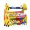 Plastic boxes kitchen rack wooden storage bathroom shelf for kids