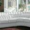 Hottest Low Price High Quality Half Moon Leather Sofa For Sale                        
                                                Quality Choice