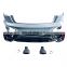 Car accessories for Audi A6 C8 2018 2019 2020 2021 2022 upgrade RS6 grille bumper side skirts rear diffuser