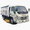 Foton 4x2 mini 6 wheel broom sweepers truck 2800 liters