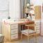 student study workstation desk furniture space saving storage shelves modern cheap home office desk for computer
