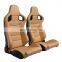 Adjustable Racing Seat PVC Leather  sports seat with single sliders