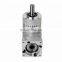 Small speed reduction right angle gearbox for servo motor