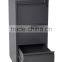 Factory 0.7mm Grey mini metal 3 drawer vertical file cabinet