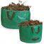 120 Litre Garden Sacks with Handles Heavy Duty Bulk Bags Reusable Green Grass Bags