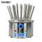 NANBEI Lab Temperature Control Glass Test Tube Glassware Air Dryer