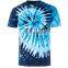 Tie-dye t-shirt women's short-sleeved bear print 2021 new loose western style trendy top