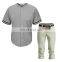 Mens Blank Baseball Jersey White Baseball Jerseys with Custom Logo OEM Customization Baseball Wear