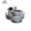 Pneumatic metal -on-metal rotating double disc valve