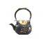 Cast iron 500ml tea cup saucermetal european nordic magic tea pot