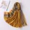 MSL233 MANSHU Women Soft Chiffon Scarves Shawl Long Scarf Wrap Scarves