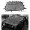 4x4 Offroad Auto Part Accessories Durable Mesh Sun Shade Full Top Cover UV For Jeep Wrangler JK 2007-2017