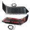 Good quality rear wings with running lights rear spoiller with led lights for jeep wrangler JK JL 4x4 offroad accessories