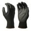 13G nylon liner polyurethane pu coated hand gloves