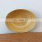 Best Seller Natural Spun Bamboo Salad Bowl, High Quality Handmade Serving Bowls With Lacquer Outside Wholesale
