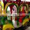 Closed train cabin Cheap electric track train for shopping mall