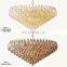 Exquisite Modern Luxury Diamond-Cylindrical Crystal Pendant Chandelier for Living Dining room Kitchen Island Foyer Bedroom