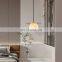 interior decorative dining room bedroom modern alabaster chandelier fancy lights for home