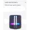 Desktop Portable RGB Led Light Wireless Small Mini Speaker Transparent Luminous Colorful Wireless Speaker