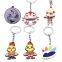 Custom metal keychains, badges, refrigerator stickers, DIY creative pendants, logos, personalized cartoons, customized with pictures