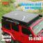 Quick opening car roof tent, outdoor camping, rain and sun protection equipment, automatic no need to build SUV car aluminum shell hardtop tent