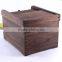 Factory Price finished Wood bread bins storage box