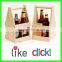 4 Pack Wooden Beer Bottle Carrier, 6 bottles Wooden Beer Caddy, Wood Beer Crates
