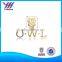 custom metal logo stickers/metal transfer stickers