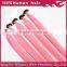 Top Quality No Shedding No Tangle No Dry Super Remy Human Hair Light Pink Hair Extensions