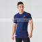 2016 hotsale custom jogging shirt gym wear exerciser fitness clothes with factory price