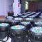 Professional Guangzhou stage lighting led par 54x3w rgbw dmx512 led par waterproof rate IP65 Cheaper price flight case pack