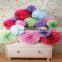 Tissue Paper Pom Poms Honeycomb Balls Wedding Birthday Party Decor