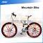 (160428) High quality cheap racing aluminum alloy leisure fixed gear folding bike