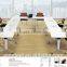 Commercial office furniture stainless steel metal training table workstation