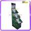 customized pet food promotion cardboard ladder display rack for pet shop