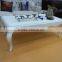 Classic french provincial style antique retro style wooden coffee table