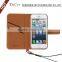 Pu Leather Flip Cover Case for iPhone 5s case with card holder