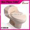 Colorful shower room siphonic Floor Mounted one piece Toilet