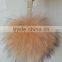 15cm raccoon fur pom poms keyrings /bag charm for decoration