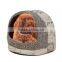Lovely Pet linen fabric soft plush bed