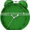 3D dial scale 8.5" metal twin bell alarm clock