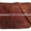 Indian handmade Vintage Bag Real Goat Genuine Leather Shoulder Satchel Sling Bag Office Bag Camera Bag Carry Laptop Bag