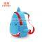 Kids Chest Bag Neoprene Waterproof Chest Bag Children's Cartoon Shark Design One Shoulder Backpack Sports Travel Bags