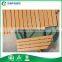 Outdoor picnic table setting, public seating, Plastic wood dining set