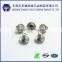 m4 low carbon steel triangle special head shoulder metal screw