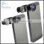 New wholesale 3 in 1 fisheye Fish Eye +Wide Angle +macro Camera cell Phone Lens