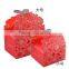 Punctual timing exquisite workmanship in stock candy box /wedding candy box /packing box