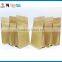 Eight-side sealed flat bottom kraft paper pouch