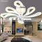 Modern Restaurant Lamp LED Acrylic Ceiling Fan Ceiling Light MD3162 L8