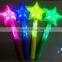 Magic led light up star stick